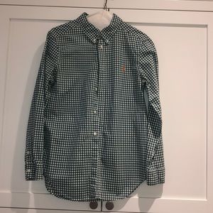 Polo long sleeve button down